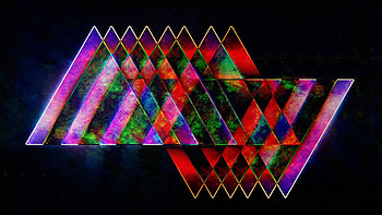 Abstract, Background, Bright, Multicolored, Motley, Form HD wallpaper