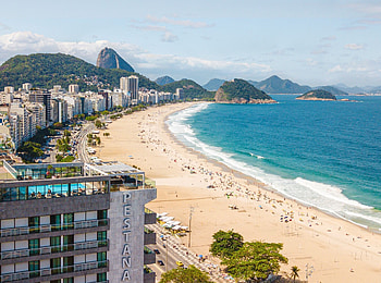 Luxury accommodations, Beachfront bliss, Best hotels, Copacabana Beach HD wallpaper