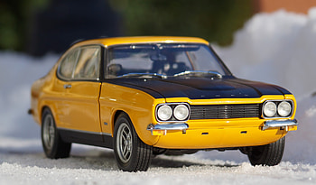 Snow, Ford, Cars, Side View, Model HD wallpaper