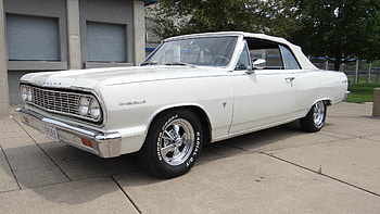 1964 Chevrolet Chevelle Malibu SS Convertible, Car, Chevelle, Old-Timer, Convertible, Malibu, SS, Muscle, Chevrolet HD wallpaper