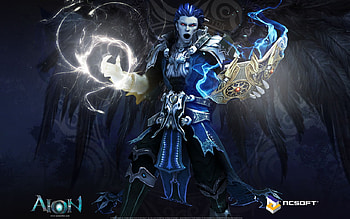 aion, magie, elf, boys HD wallpaper