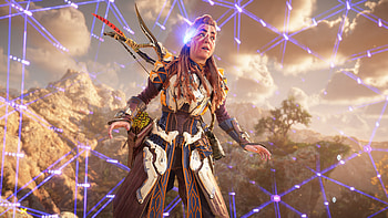 Aloy Art Horizon Forbidden West HD wallpaper