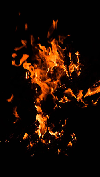 Fire, Bonfire HD phone wallpaper