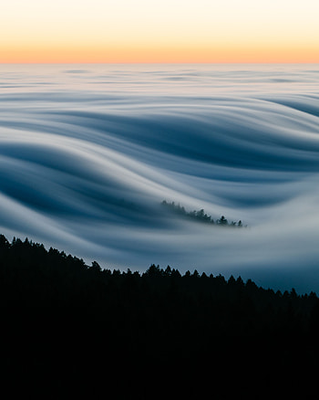 Nature, Trees, Clouds, Usa, Mountain, United States, Mount Tamalpais HD phone wallpaper
