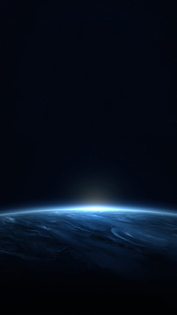 Space, earth, night, dark HD phone wallpaper
