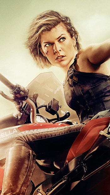 Milla Jovovich, Resident Evil: The Final Chapter, Sony Xperia HD phone wallpaper