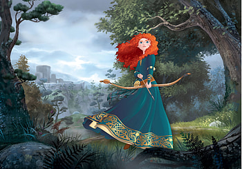 Artwork, Princess Merida (Brave) HD wallpaper