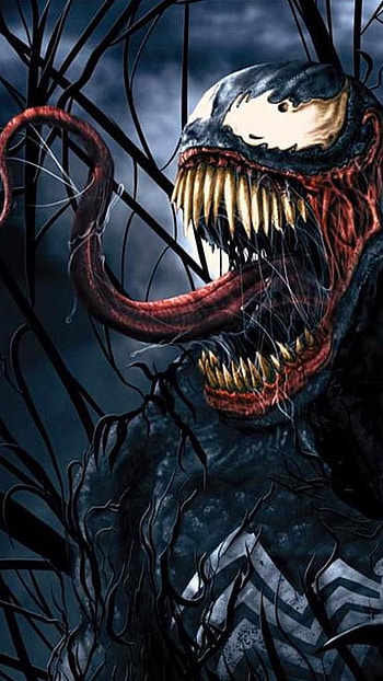 Venom, Black HD phone wallpaper