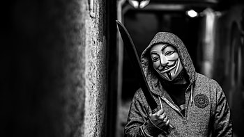 Anonymus Mask, anonymus, hacker, computer HD wallpaper