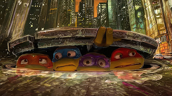 Mutant Mayhem — TMNT Sewer Showdown, movie, Teenage Mutant Ninja Turtles: Mutant Mayhem HD wallpaper