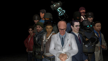 Garry's Mod, Half-Life 2 collaboration, Experimental gameplay, Interactive universe HD wallpaper