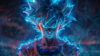 Goku in Super Saiyan Blue - from Dragon Ball Super, Anime, Dragon Ball Super, Goku, Super Saiyan Blue HD wallpaper