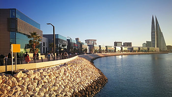 Bahrain avenue bh, HEper, Illuminated installation HD wallpaper