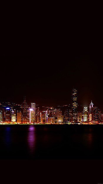 Hong Kong Skyline, Dark art, , Captivating city views HD phone wallpaper