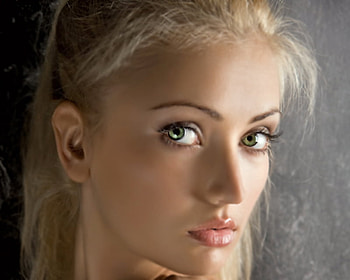 Green eyes, sexy, eyes, girl, model HD wallpaper