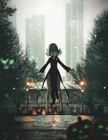 Tatsumaki, one punch man, Saitama, fubuki, anime HD phone wallpaper