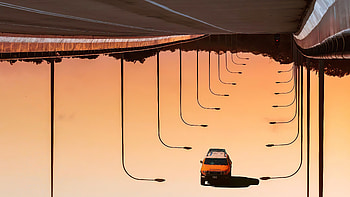 Upside Down , road, artist, artwork, digital-art HD wallpaper
