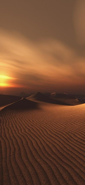 Dark desert, Enigmatic allure, Depths of shadows, Captivating stillness HD phone wallpaper