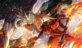 Edelgard Fire Emblem, High-definition , Striking artwork, Emblem's fierce warrior HD wallpaper
