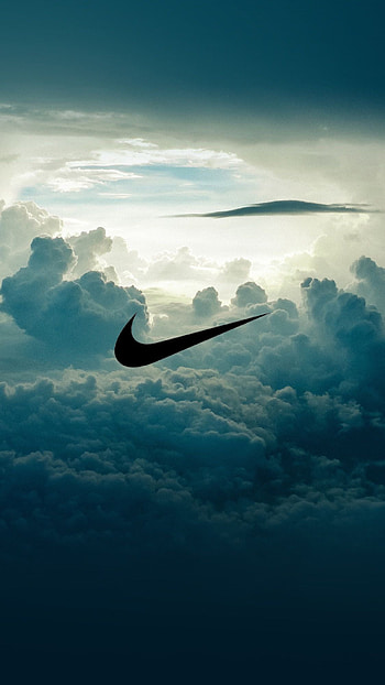 Cloud Nike, Nature, Sky, Swoosh HD phone wallpaper