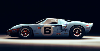 ford GT40, Ford, Le Mans 66, Ford GT, vehicle HD wallpaper