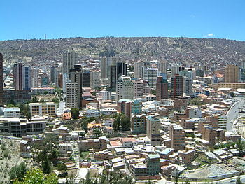 La Paz - Bolivia, Cities, Bolivia, La Paz, South America HD wallpaper
