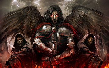 Dark - Angel - Fallen Angel - Death HD wallpaper