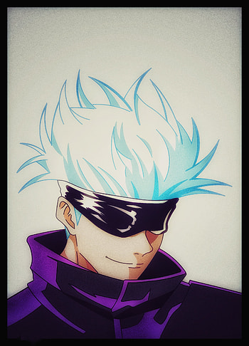 Satoru Gojo, eye, head, light , jujutsu kaisen, anime , anime HD phone wallpaper