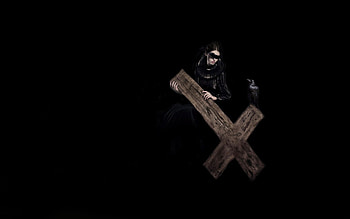 Black1, black, fantasy HD wallpaper