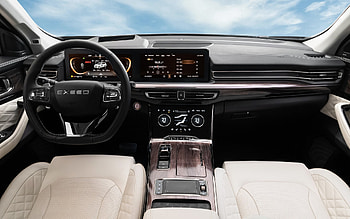 Chery Exeed VX, 2022, inside view, interior, front panel, dashboard, Exeed VX interior, Chery HD wallpaper