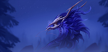 Dawn Dragon , dragon, artist, artwork, digital-art, deviantart HD wallpaper