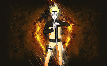 Fortnite Naruto Uzumaki Skin, Fortnite, main characters, orange stone background, Naruto Uzumaki, Fortnite skins, Naruto Uzumaki Skin, Naruto Uzumaki Fortnite, Fortnite characters HD wallpaper