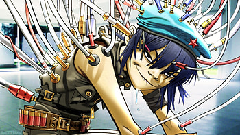 Noodle (Gorillaz), Fascinating character, Artistic , Top-quality backgrounds HD wallpaper