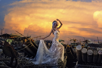asian, woman HD wallpaper