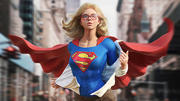Supergirl Ready , supergirl, superheroes, artwork, artstation HD wallpaper