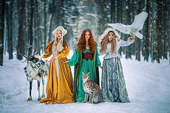 3 fairies, wo, fairytale, fairies, fantasy, men HD wallpaper