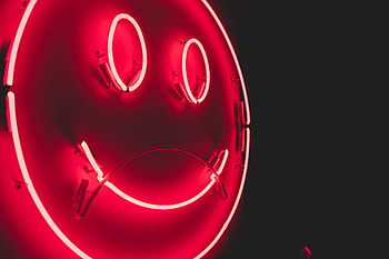 Miscellanea, Miscellaneous, Neon, Smile, Glow, Emoticon, Smiley HD wallpaper