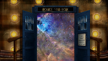 Doctor Who TARDIS, police box, Sci Fi, space, Tardis, TV Show, Doctor Who (2005) HD wallpaper