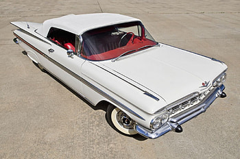 1959 Chevrolet Impala Convertible, classic, chevy, impala, convertible HD wallpaper