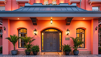 Elegant Hotel Entrance - Ultra, hotel, entrance HD wallpaper