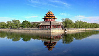 The Summer Palace, Corner tower, Imperial palace, Beijing's architectural marvel HD wallpaper