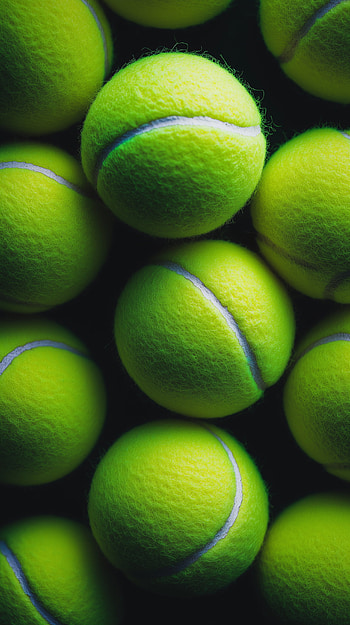 Vibrant Green Tennis Ball – Sports Energy in Your Palm, Sports, tennis ball, green HD phone wallpaper