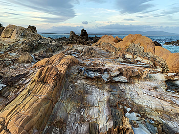 Nature, Stones, Sea, Rocks, Horizon, Coast HD wallpaper