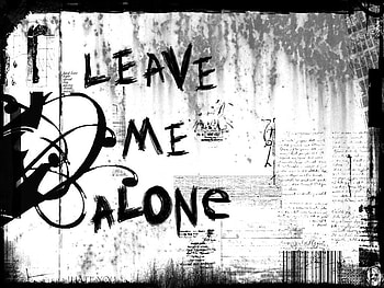 Leave Me Alone, lonely, alone HD wallpaper