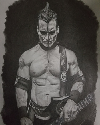Doyle of Misfits, doylevonfrankenstein, punk HD phone wallpaper