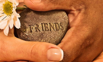 Friends, abstract, man, friendship, woman HD wallpaper