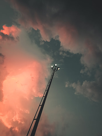 Atardecer, cielo, nube HD phone wallpaper