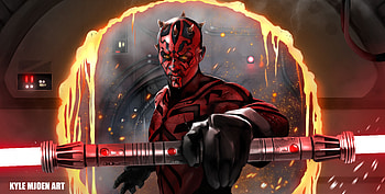 Darth Maul Digital Art , darth-maul, star-wars HD wallpaper