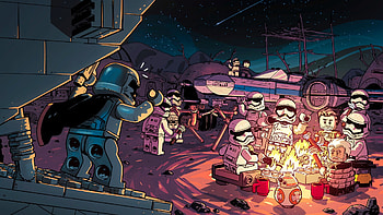 video game, Fortnite, Star Wars, stormtrooper, lego HD wallpaper