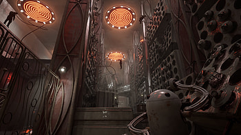 Atomic Heart Game - Sci-Fi Interior Design, video game, Atomic Heart, futuristic, technology, corridor, Futuristic Gaming HD wallpaper